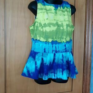 Worthington colorful  top Size L